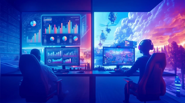 People gaming