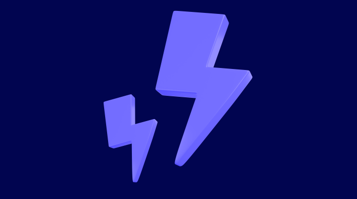 Lightning strikes