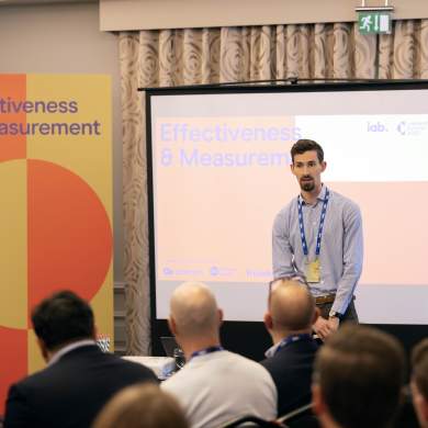 Tristan presenting