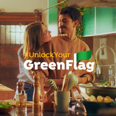Knorr and Tinder "Green flag" by MullenLowe