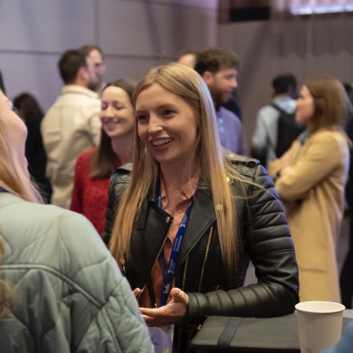 IAB member at event