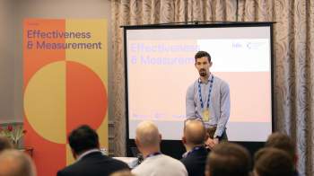 Tristan presenting 